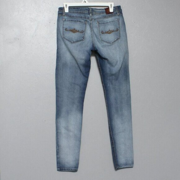 Domaine faded low rise skinny jeans - Picture 2 of 9